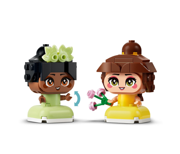 LEGO DISNEY 43291 Mała Bella i Tiana z zamkiem - 1473483 - zdjęcie 12